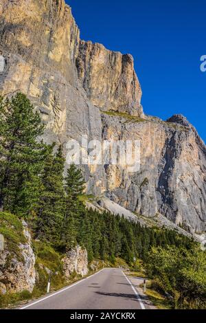 Autunno nelle Dolomiti Foto Stock