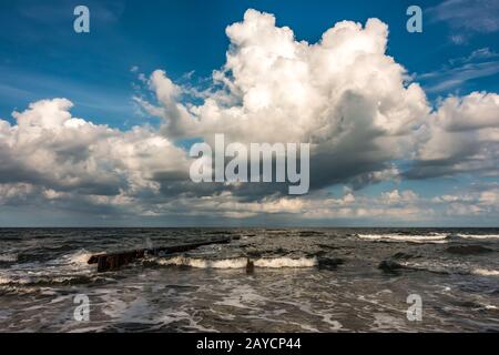 bella isola di caccia south carolina spiaggia Foto Stock