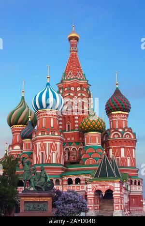 Cattedrale di San Basilio, Mosca, Russia Foto Stock
