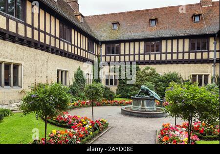 Palazzo Cecilienhof, Potsdam, Germania Foto Stock