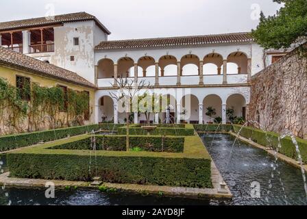 Patio de la Sultana, Granada, Spagna Foto Stock