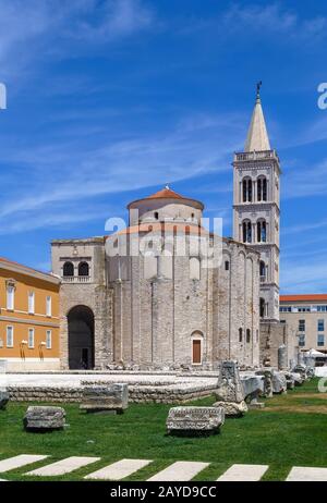 Chiesa di San Donato, Zadar, Croazia Foto Stock