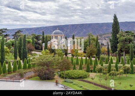 Santa Trinità Cattedrale di Tbilisi, Georgia Foto Stock