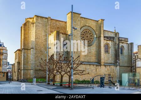 Chiesa di San Vicente, San Sebastian, Spagna Foto Stock