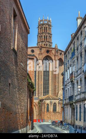 Chiesa dei Giacobini, Toulouse, Francia Foto Stock