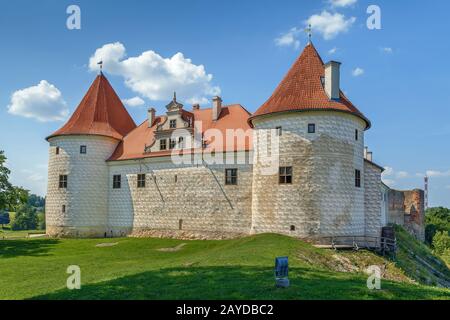 Il castello di Bauska, Lettonia Foto Stock