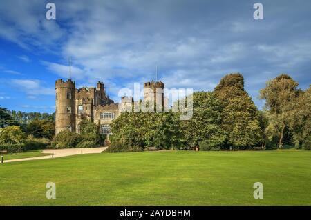 Il Castello di Malahide, Irlanda Foto Stock