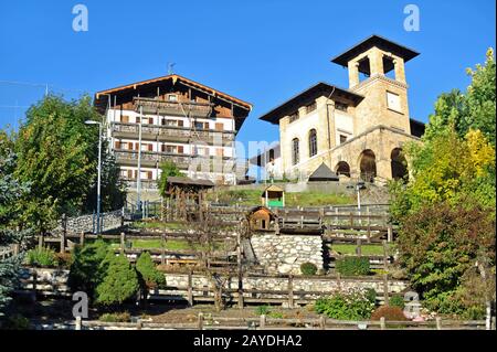 Candide Comelico superiore in Italia Foto Stock