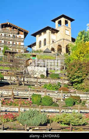 Candide Comelico superiore in Italia Foto Stock