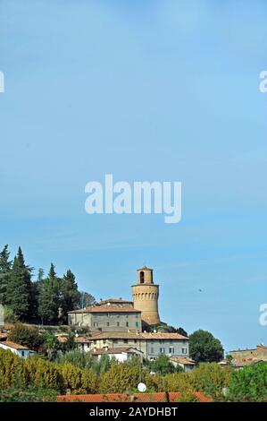 Castrocaro in Italia Foto Stock