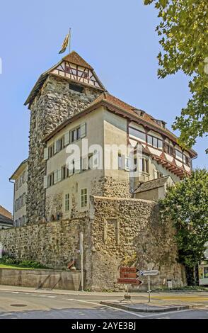 Castello Frauenfeld, Canton Thurgau, Svizzera Foto Stock