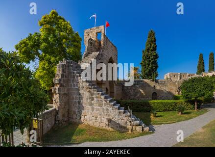 Abbazia di Bellapais monastero - Kyrenia (Girne) Cipro del Nord Foto Stock