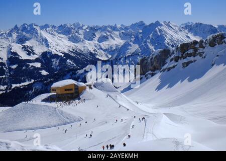 Stazione di montagna di Ifenbahn Foto Stock