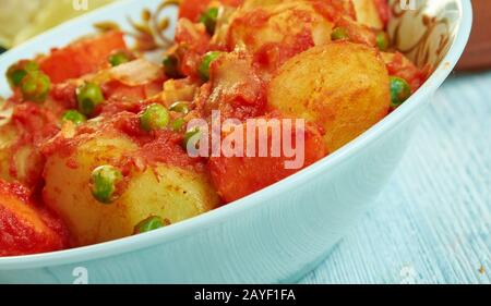 Marqa batata, cucina tunisina, Foto Stock