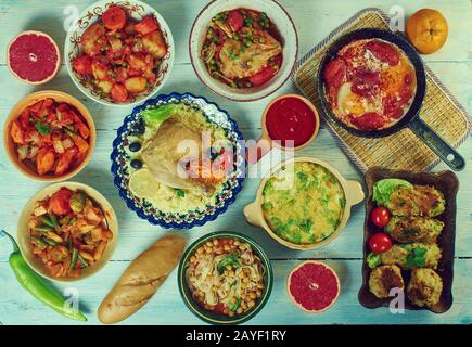 Cucina tunisina Foto Stock