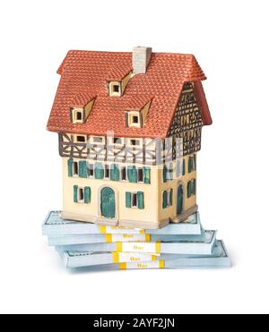 Casa e soldi Foto Stock