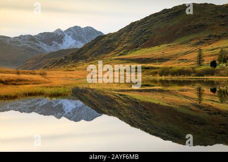 Llyn Lockwood, Llanberis Pass, Galles Foto Stock