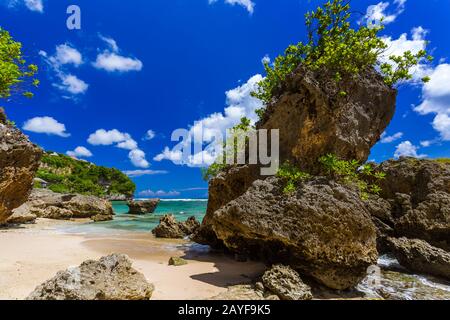 Bingin Beach - Bali Indonesia Foto Stock