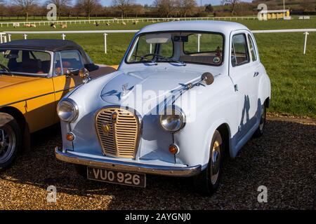 Austin A35, 1956, Reg No: Vuo 926, Al Great Western Classic Car Show, Shepton Mallet Uk, 08 Febbraio 2020 Foto Stock