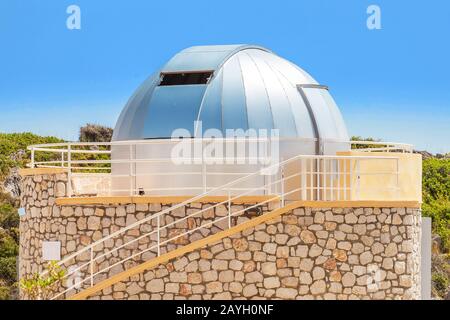 Cupola dell'Osservatorio astronomico Foto Stock