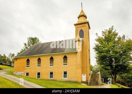 Chiesa Ortodossa Di San Marys, 5222 Front Street, Jenners, Pa Foto Stock