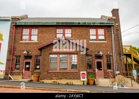 Portage Area Historical Society, Portage Station Museum, 400 Lee Street, Portage, Pa Foto Stock