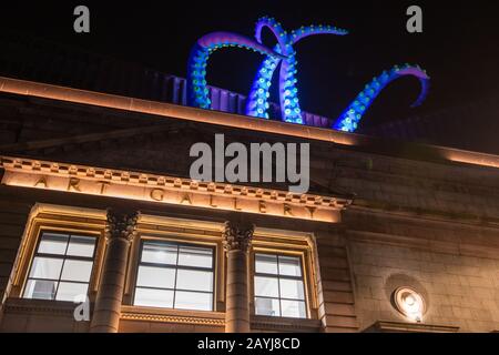 Spectra 2020, Light Festival, Aberdeen, Scozia, Regno Unito Foto Stock