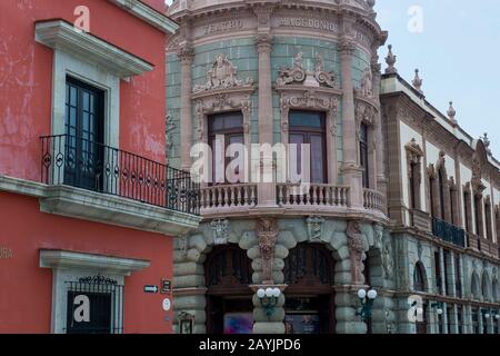Il teatro a Oaxaca City, Messico. Foto Stock