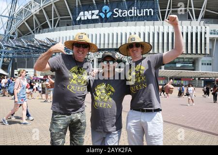 16 febbraio 2020: Incontro di folle al concerto di Fire Fight Australia per il soccorso nazionale al fush presso lo stadio ANZ il 16 febbraio 2020 a Sydney, NSW Australia (Credit Image: © Christopher Khoury/Australian Press Agency via ZUMA Wire) Foto Stock