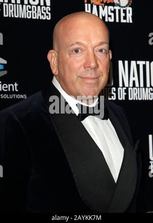 Londra, Regno Unito. 15th Feb, 2020. Terry Stone frequenta la United Nation, Tre Decenni Di Drum e Bass Premiere alla Troxy, Limehouse di Londra. Credit: Sopa Images Limited/Alamy Live News Foto Stock