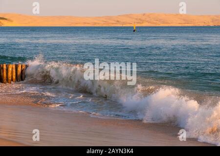 Cap Ferret Bei Arcachon, Aquitaine, Frankreich, Europa Foto Stock