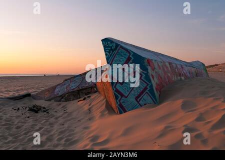 Cap Ferret Bei Arcachon, Aquitaine, Frankreich, Europa Foto Stock