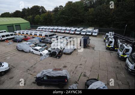 Metropolitan polizia veicolo sterlina, Charlton, Londra Foto Stock