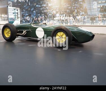Lotus Monplace F1 tipo 18, prodotto nel 1961 nella città europea di Mulhouse, Francia Foto Stock