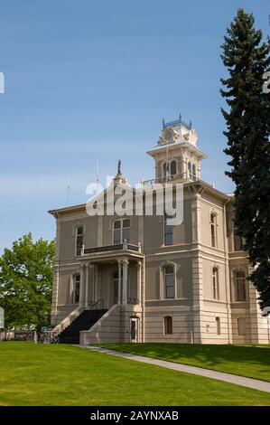Vista del più antico tribunale operativo dello Stato di Washington, a Dayton, Washington orientale, Stati Uniti. Foto Stock