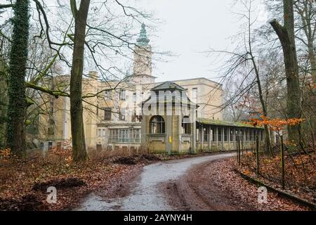 Castello Di Dammsmühle, Schönwalde, Brandeburgo, Germania Foto Stock