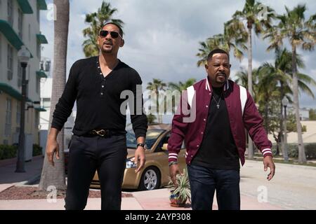 Bad Boys for Life è un film comico d'azione americano del 2020, che vede protagonisti Will Smith e Martin Lawrence, ed è il sequel di Bad Boys II (2003) nella serie Bad Boys. Questa fotografia è esclusivamente per uso editoriale ed è il copyright della società cinematografica e/o del fotografo assegnato dalla società cinematografica o di produzione e può essere riprodotta solo da pubblicazioni in collaborazione con la promozione del film di cui sopra. È richiesto un credito obbligatorio per l'azienda cinematografica. Il fotografo deve essere accreditato anche se noto. Foto Stock