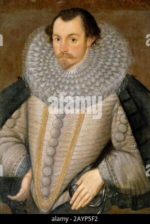 Martin FROBISHER (c 1535-1594) marinaio inglese e privato Foto Stock