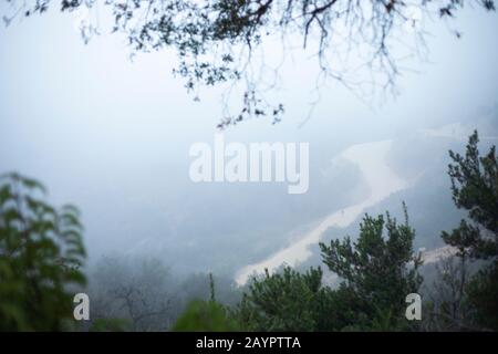 Percorso escursionistico Griffith Park a Los Angeles, California. Foto Stock