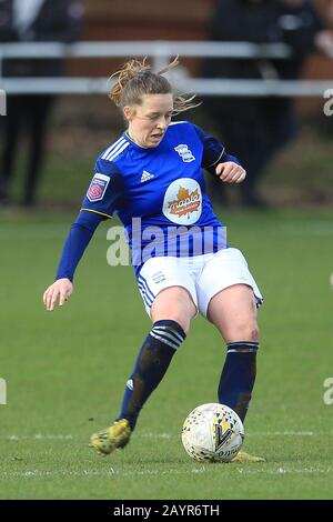 Hetton LE HOLE, INGHILTERRA - FEB 16TH Harriet Scott di Birmingham City durante il incontro SSE Women's fa Cup Fifth Round tra Sunderland Ladies e Birmingham City Women a Eppleton Colliery Welfare, Hetton le Hole Domenica 16th Febbraio 2020. (Credit: Mark Fletcher | Mi News) Credit: Mi News & Sport /Alamy Live News Foto Stock