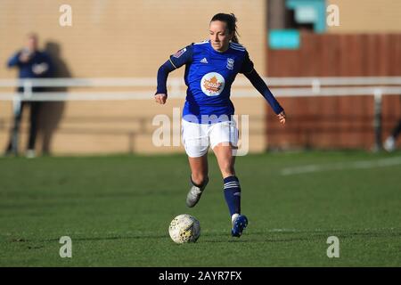 Hetton LE HOLE, INGHILTERRA - FEB 16TH Lucy Staniforth di Birmingham City durante il incontro SSE Women's fa Cup Fifth Round tra Sunderland Ladies e Birmingham City Women a Eppleton Colliery Welfare, Hetton le Hole Domenica 16th Febbraio 2020. (Credit: Mark Fletcher | Mi News) Credit: Mi News & Sport /Alamy Live News Foto Stock