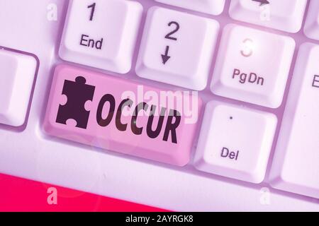 Viene Visualizzato un segno di testo. Testo di foto di affari particolarmente degli incidenti ed altri eventi inattesi accadere Foto Stock