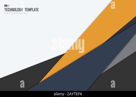 Modello astratto di disegno della copertina della pagina aziendale sfondo di colore della linea di disegno. Da utilizzare per annunci, poster, grafica, design di modelli, stampa. Illustrazione Illustrazione Vettoriale