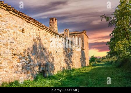 Metamorfosi del monastero del Salvatore o Antroponastiro significa Monastero degli uomini, vicino al villaggio di Petralono, fondato alla fine del 12th secolo Foto Stock