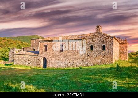 Metamorfosi del monastero del Salvatore o Antroponastiro significa Monastero degli uomini, vicino al villaggio di Petralono, fondato alla fine del 12th secolo Foto Stock