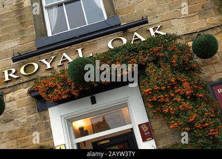 Il Royal Oak, Helmsley, North Yorkshire Foto Stock