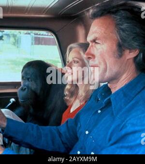 In QUALSIASI MODO SI PUÒ 1980 Warner Bros film con Clint Eastwood e Sondra Locke Foto Stock