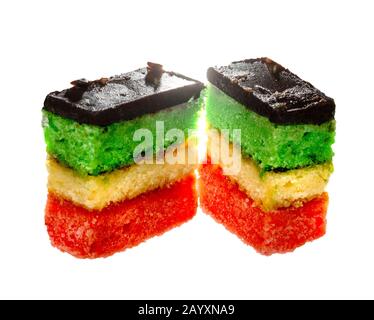 Biscotti Arcobaleno Italiani Foto Stock