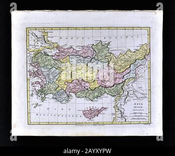 1808 Wilkinson Mappa Antica Foto Stock