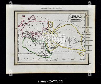 1832 Murphy Mappa Antica Foto Stock